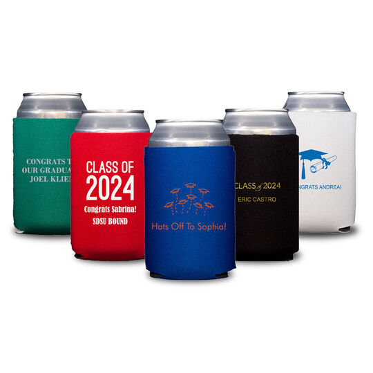 Design Your Own Graduation Collapsible Koozies